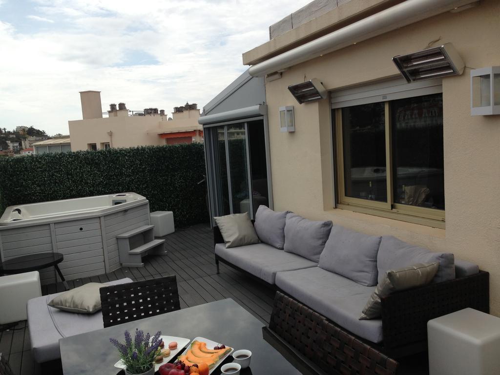Penthouse With Jacuzzi On The Big Terrace Cannes Exterior foto